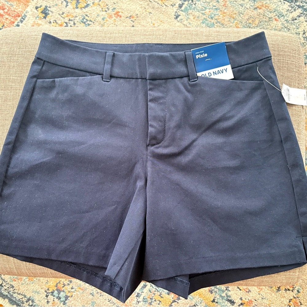 Old Navy Blue High Waist Shorts